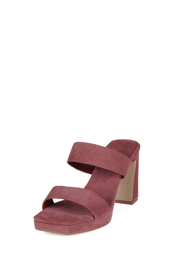 DANITY-NB Jeffrey Campbell Platform Sandals Dusty Rose Suede