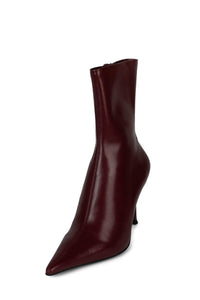 DARING Jeffrey Campbell Ankle Booties YYH Wine 