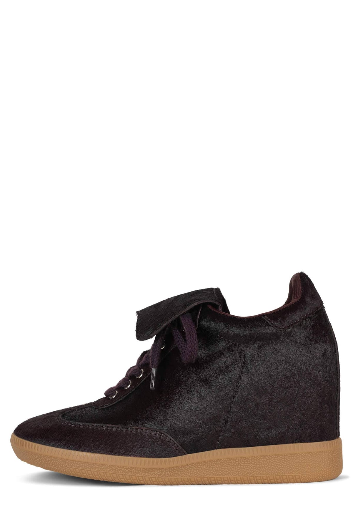 2000-L8-F Jeffrey Campbell Wedge Sneaker Wine