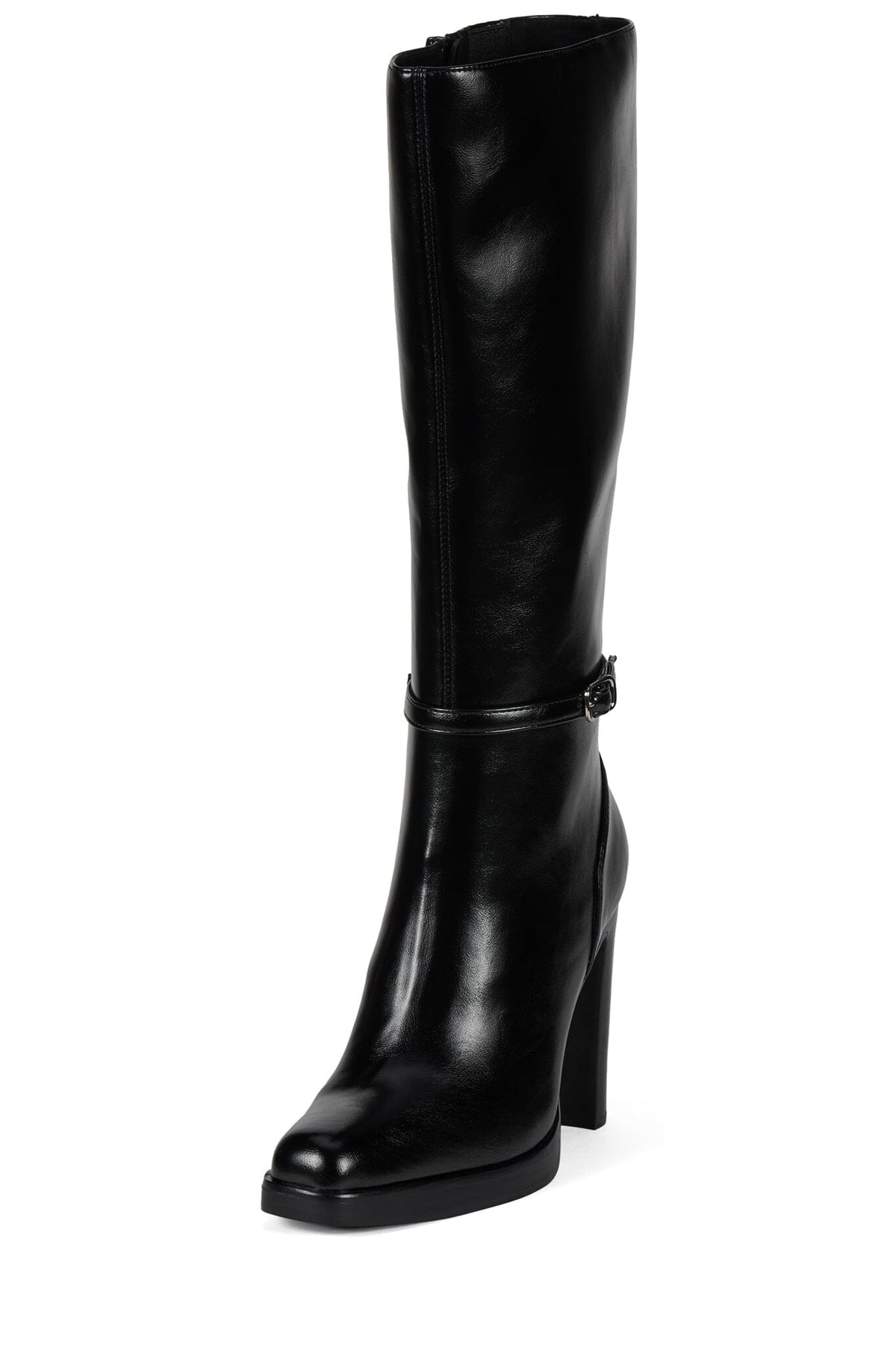 4-THE-PLOT Jeffrey Campbell Heeled Boot Black _hover