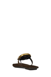 BAZAAR Brown Suede Combo 3