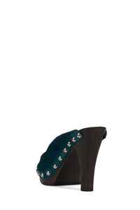 BELLEZA Turquoise Suede 3