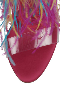 BIENVENUE Fuchsia Satin Combo 6