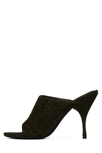 BONSOIR-W Olive Suede