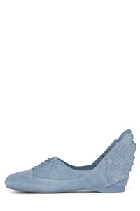 CADUCEUS Dusty Blue Suede 