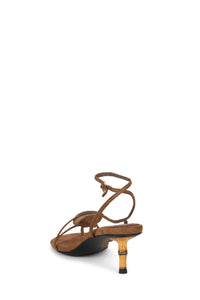 CARNELIAN Light Brown Suede Combo 3