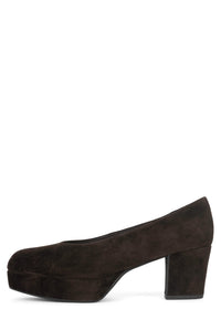 CHAPTERS Dark Brown Suede