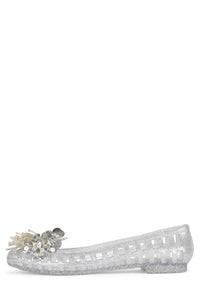 DANCETERIA Silver Glitter Silver