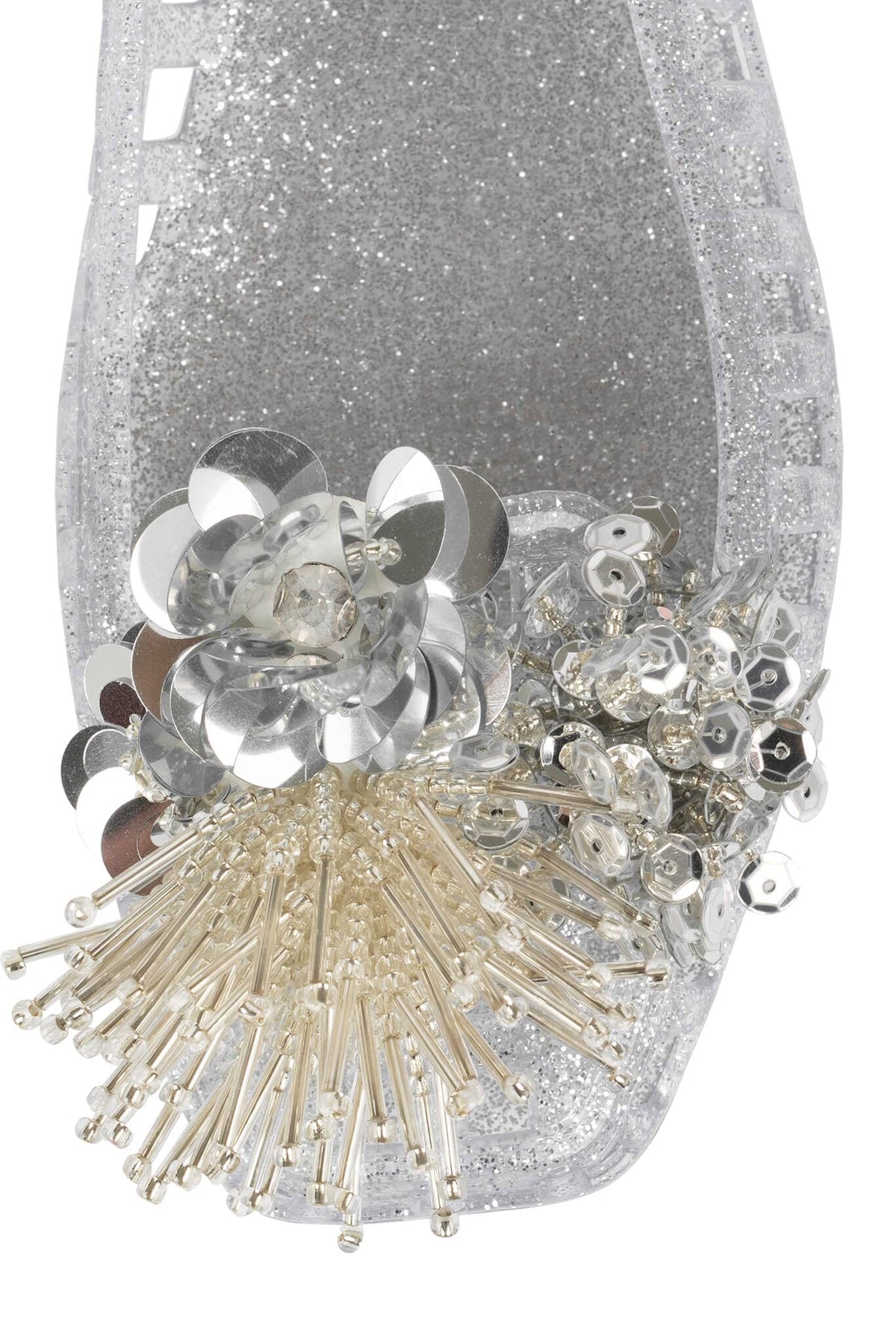 DANCETERIA Silver Glitter Silver 4