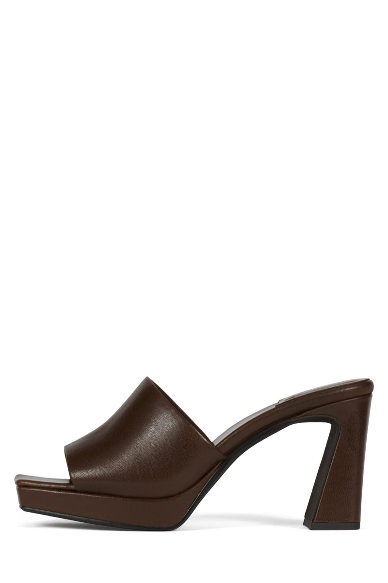 DRESS-CODE Dark Brown Patent / 8.5
