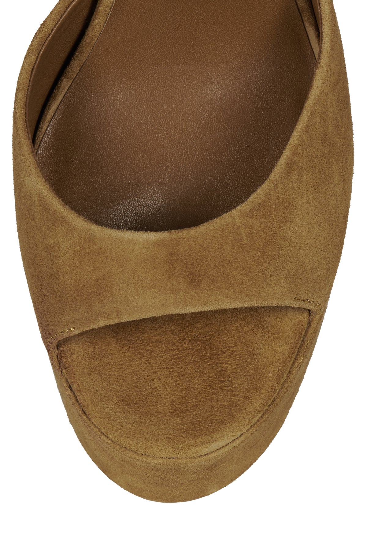EVER-LAST Jeffrey Campbell Platform Sandal Khaki Suede