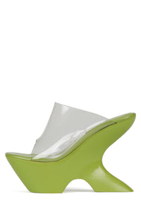 GIAH-2 Chartreuse Patent Clear