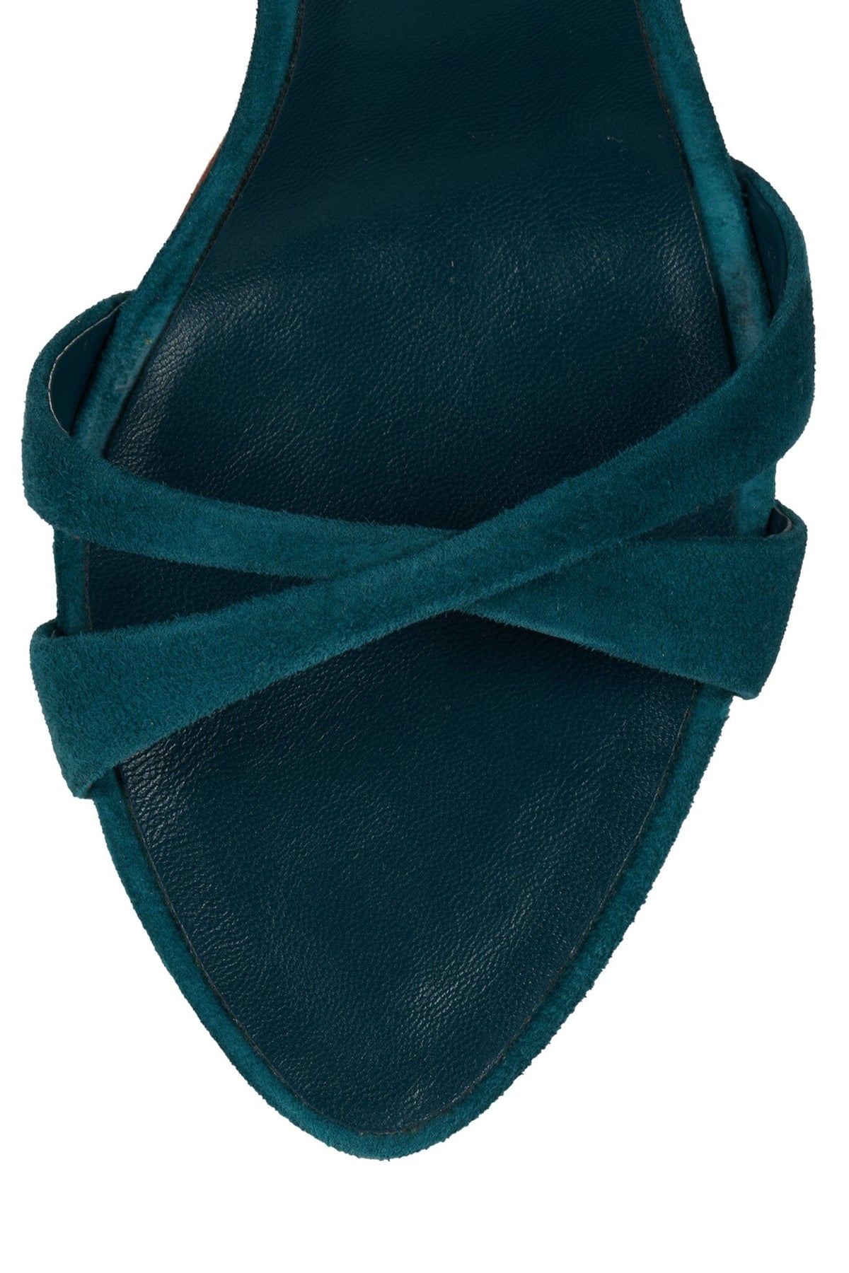 GRACIELA Turquoise Suede 4