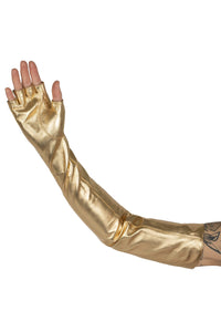 KRAFTIG GLOVES Gold Metallic _hover