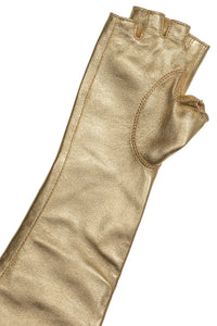 KRAFTIG GLOVES Gold Metallic 6