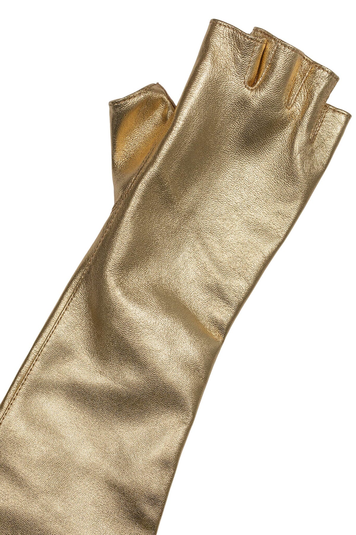 KRAFTIG GLOVES Gold Metallic 7
