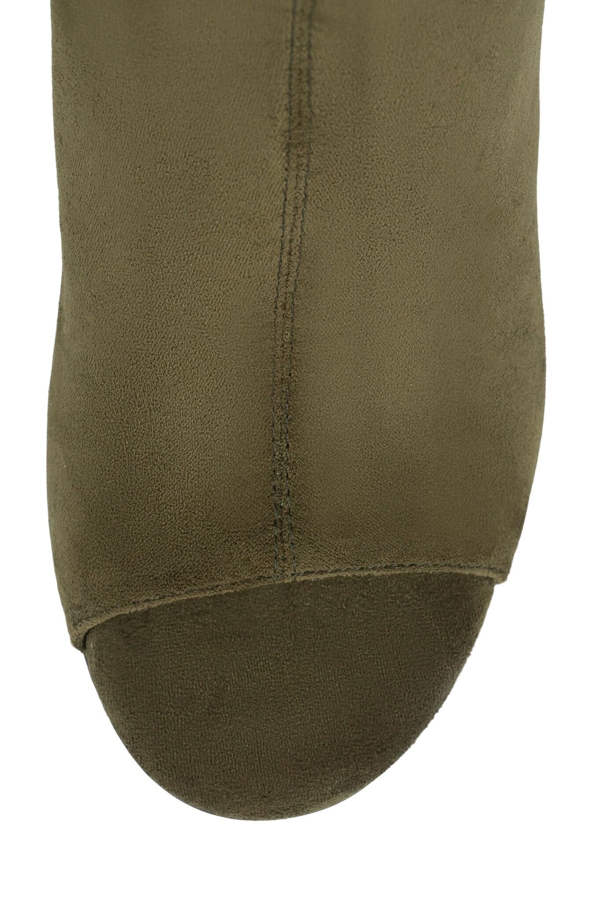 LAMIA Olive Suede 5