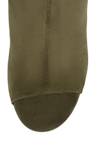 LAMIA Olive Suede 5