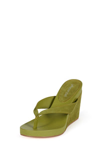LIEZEL Green Suede Combo 5