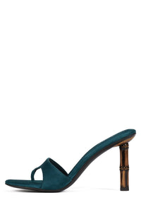 LINETTE Dusty Turquoise Suede