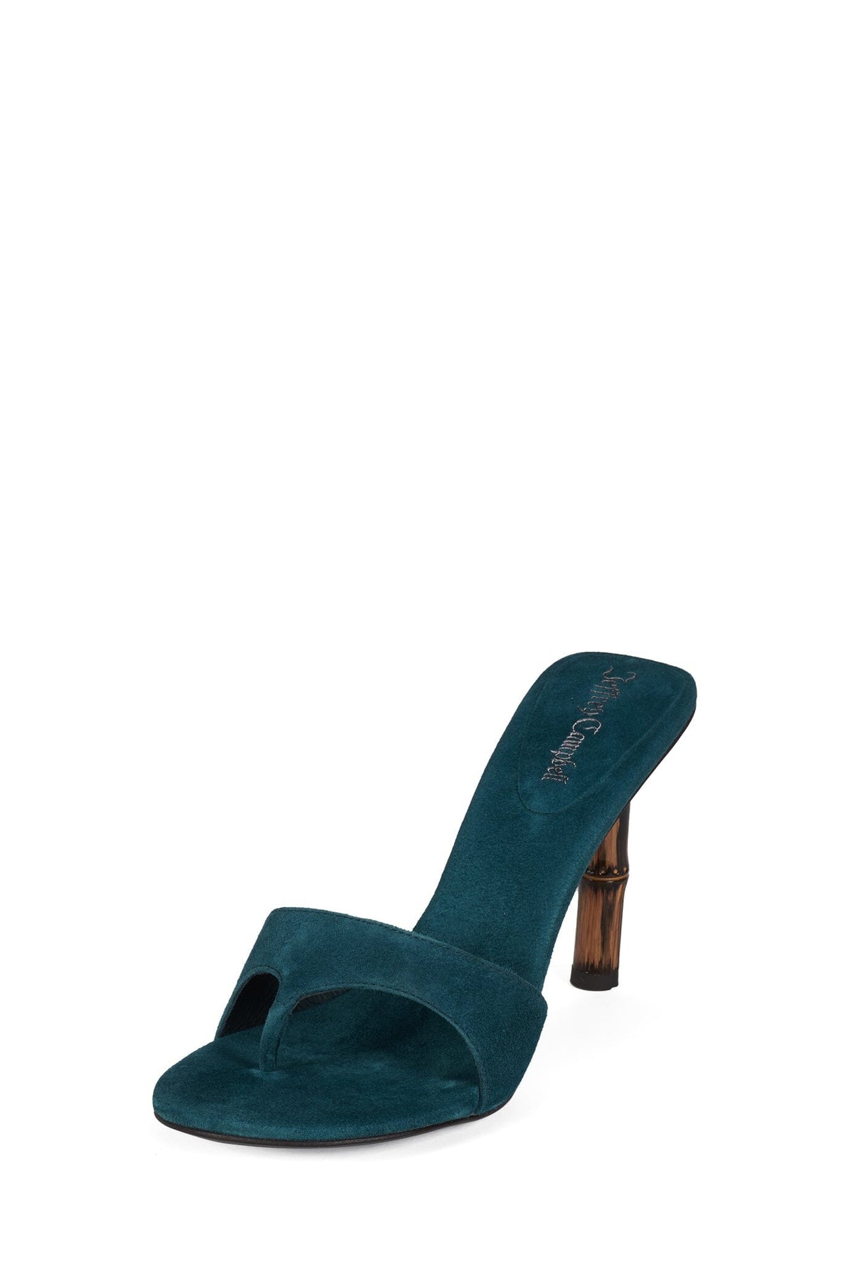 LINETTE Dusty Turquoise Suede _hover
