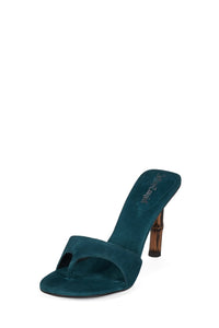 LINETTE Dusty Turquoise Suede _hover
