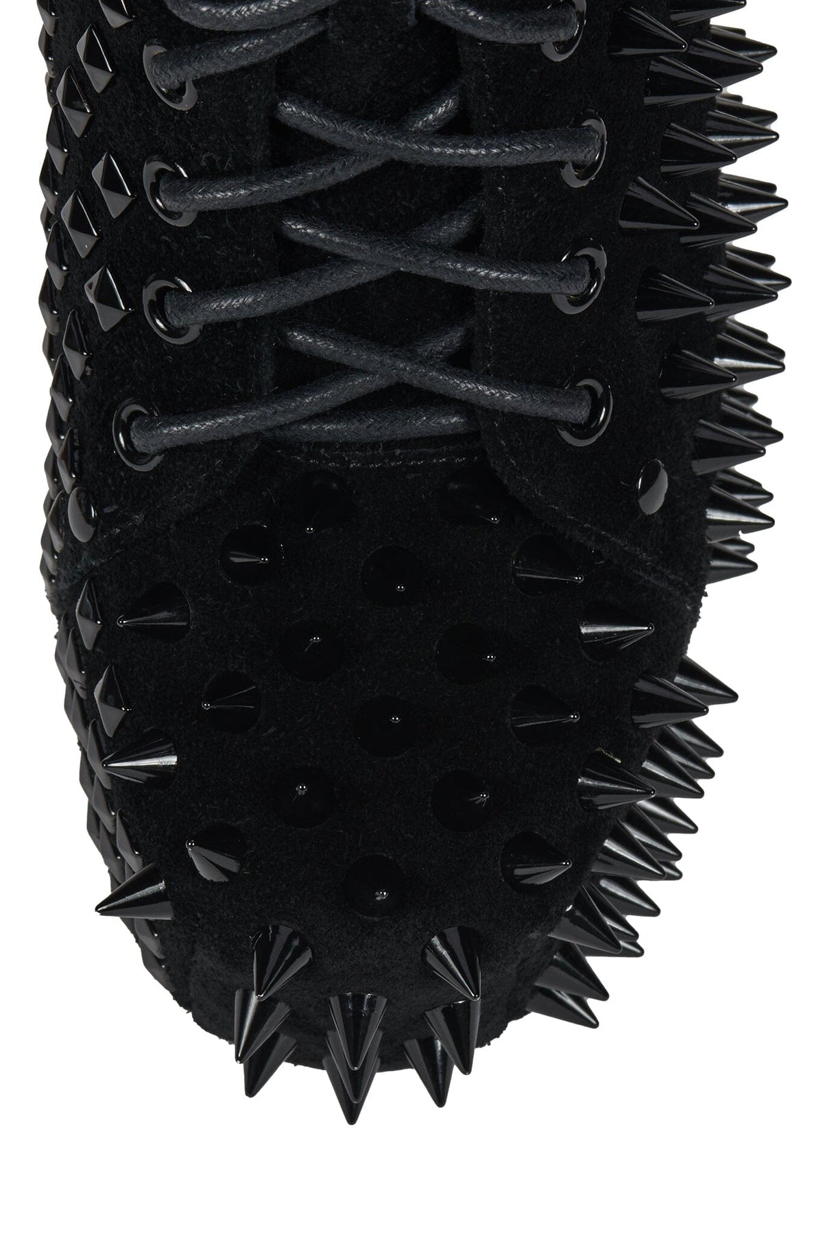 LITA-SPIKE Black Suede Black 6