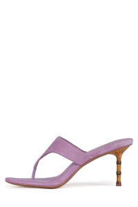 MARILLA Pastel Lilac Suede 