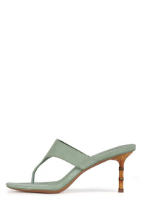 MARILLA Pastel Mint Suede