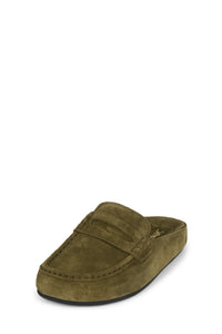 MILES Olive Suede _hover