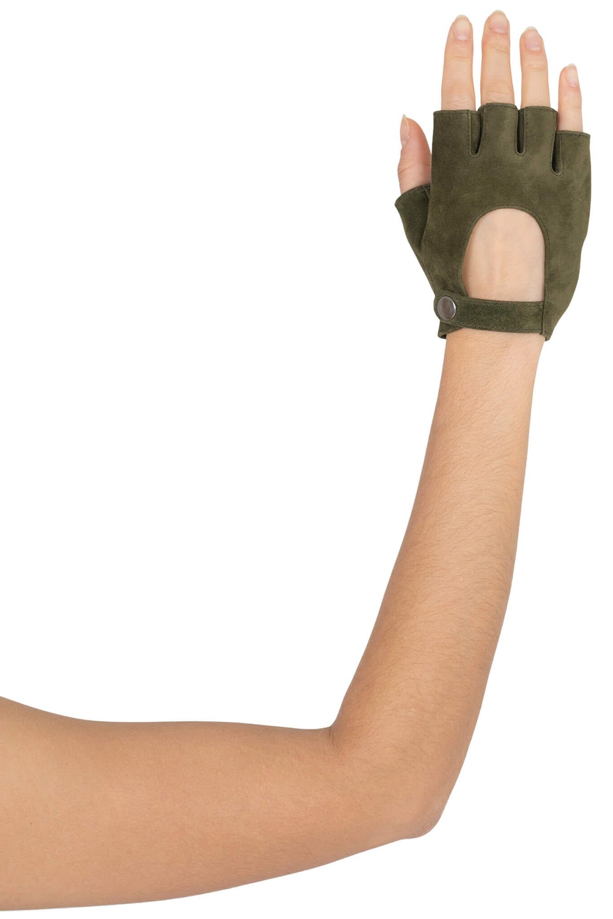 MOTO-MAMI Olive Suede