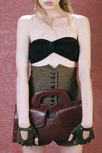 MOTO-MAMI Olive Suede 2