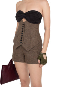 MOTO-MAMI Olive Suede _hover