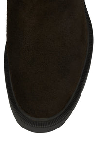 OBSIDIAN-H Brown Distressed Suede 4