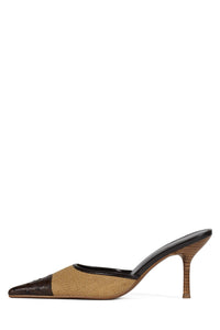 PARSE Tan Jute Coffee Ostrich