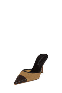 PARSE Tan Jute Coffee Ostrich _hover