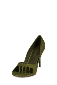 PHASES Olive Suede 3