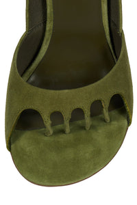 PHASES Olive Suede 5