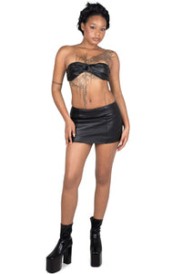 PSYCHIC TOP Jeffrey Campbell Top Black