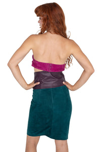 PSYCHIC TOP Jeffrey Campbell Top Fuchsia Suede 3