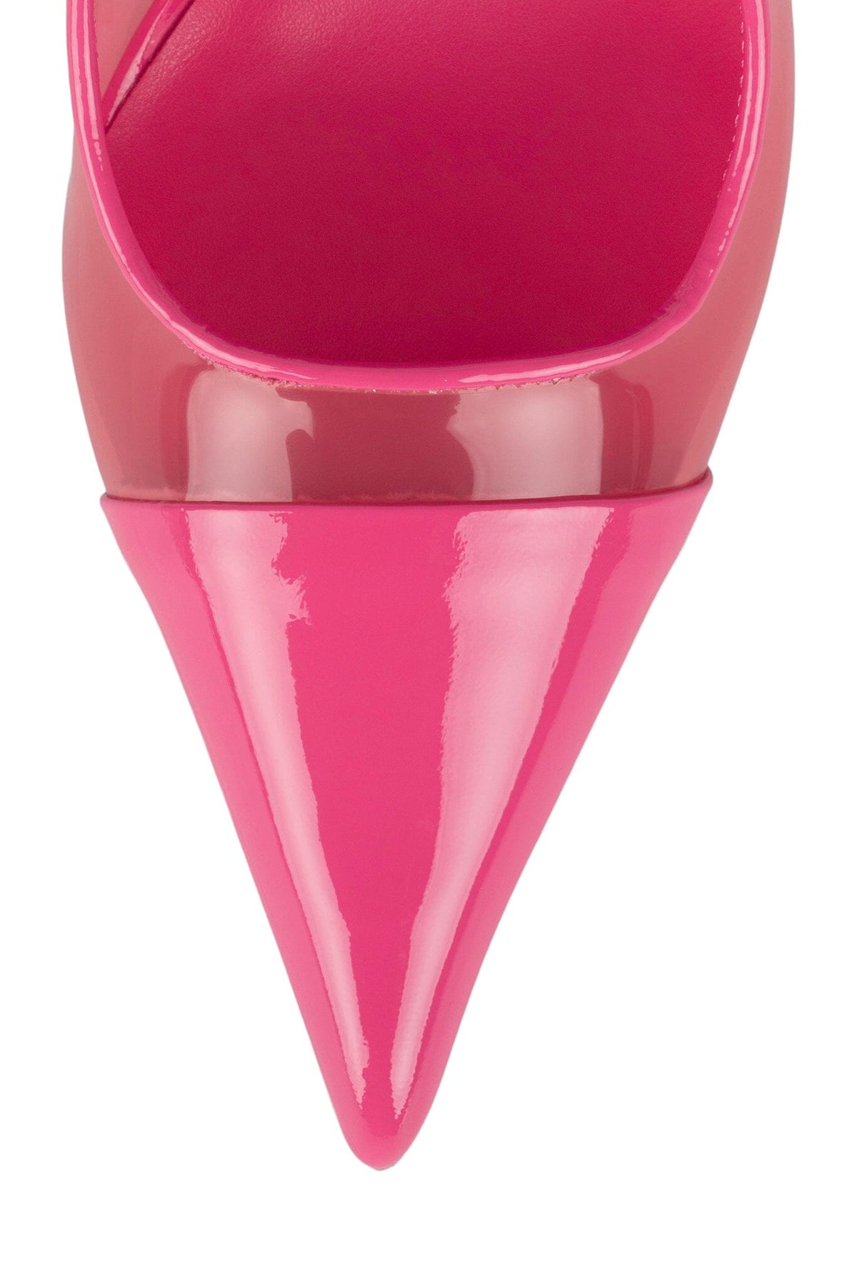 PUCKER-V Pink Patent Combo 5