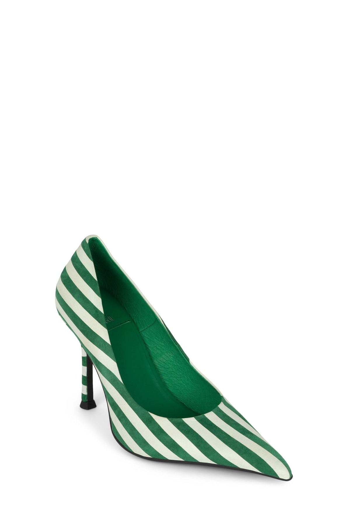RISKTAKER3 Green White Stripe Suede 11