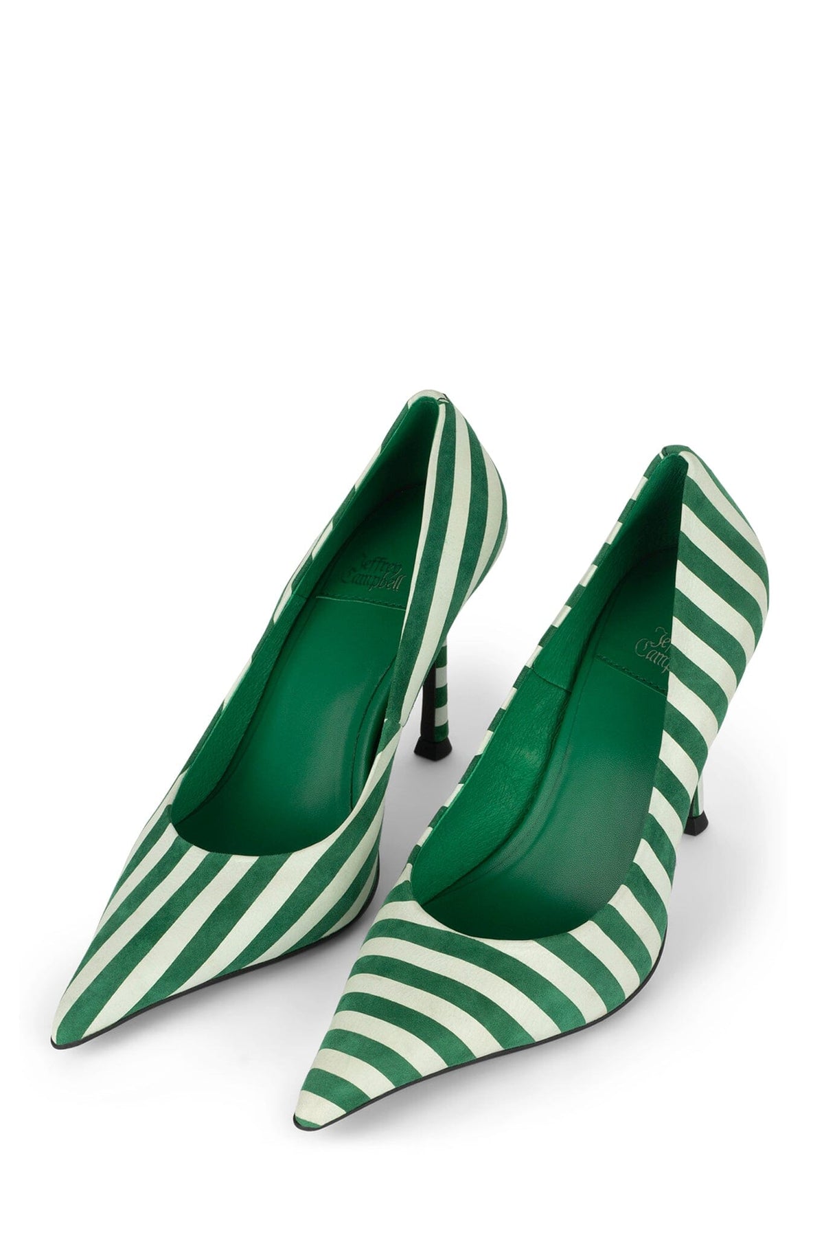 RISKTAKER3 Green White Stripe Suede 3