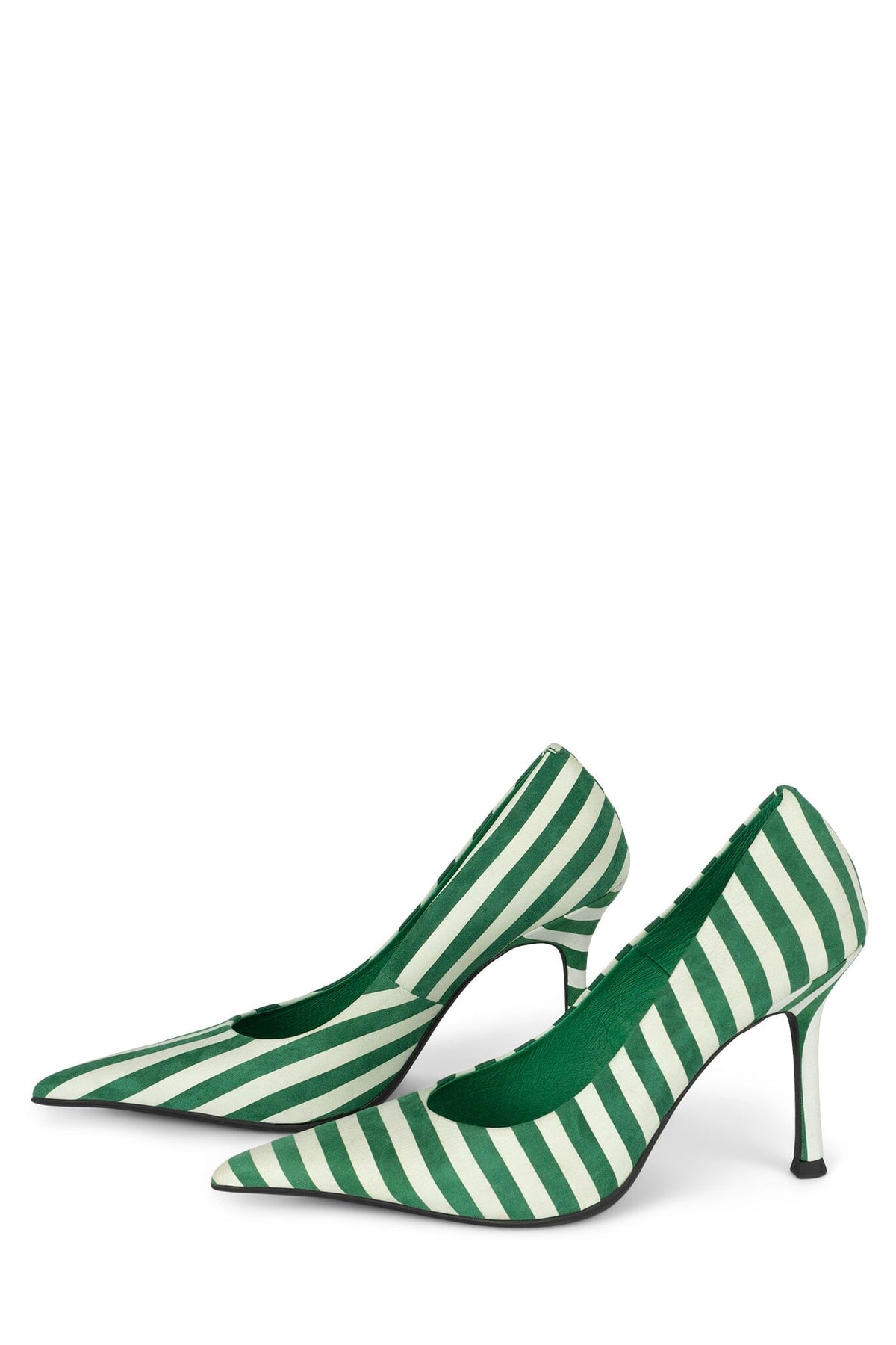 RISKTAKER3 Green White Stripe Suede 5