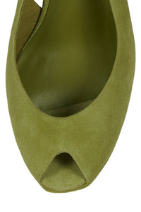 SUPERBA Chartreuse Suede 4