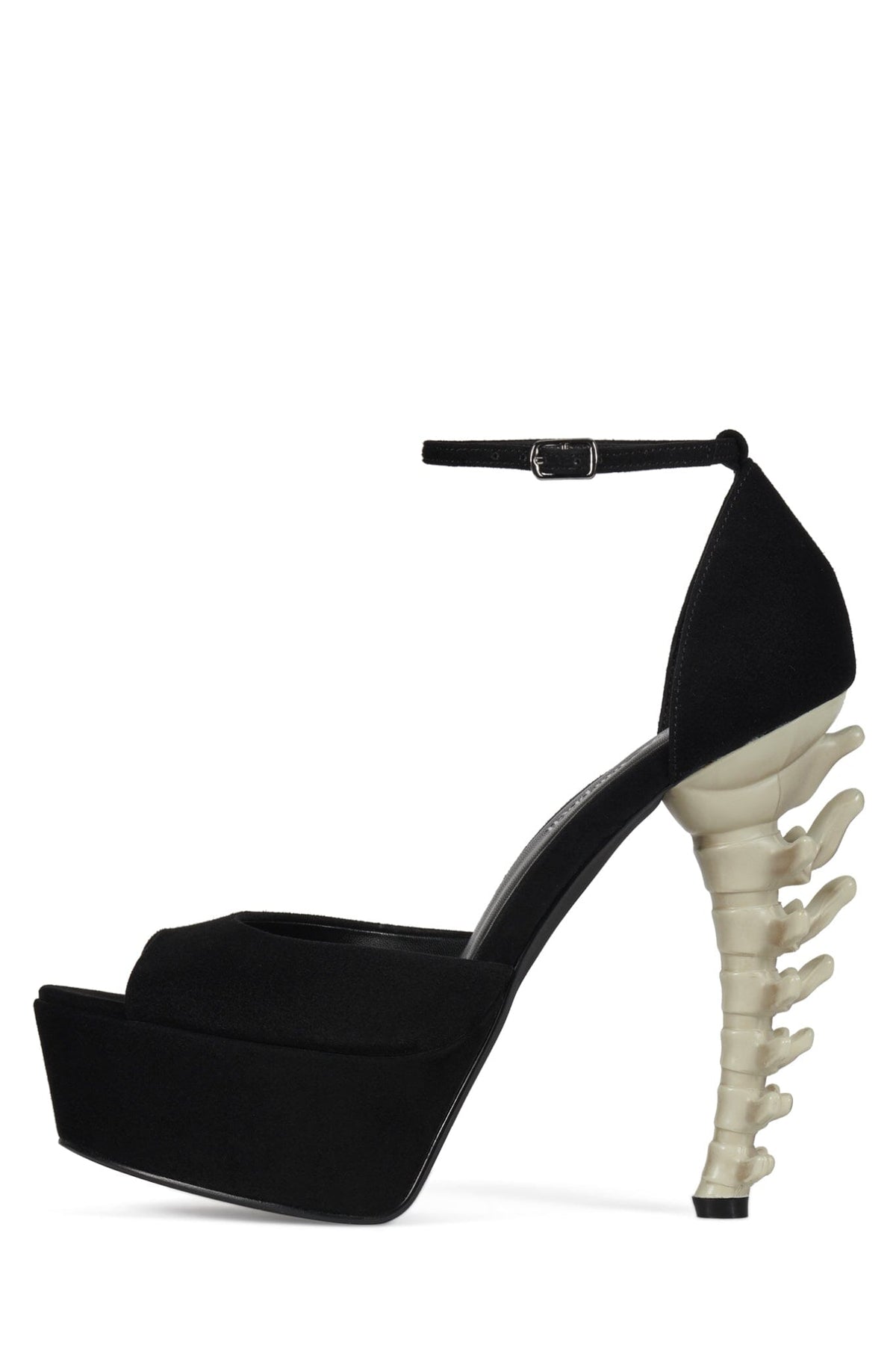 VERTEBRAE Black Suede