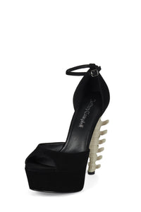VERTEBRAE Black Suede _hover
