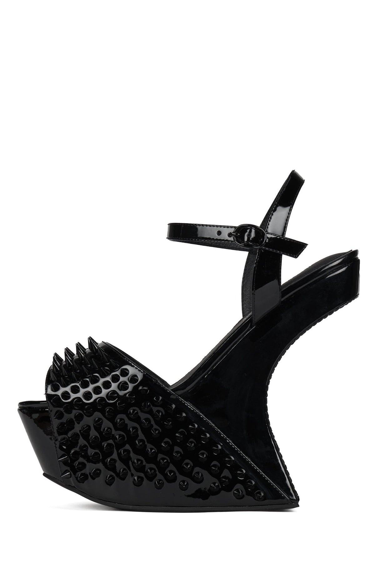 VICIOUS-EX Black Patent Black