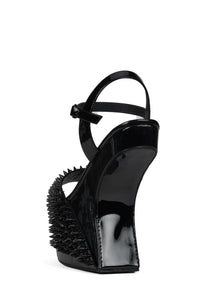 VICIOUS-EX Black Patent Black 5