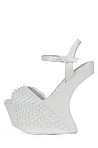 VICIOUS-EX White Patent White